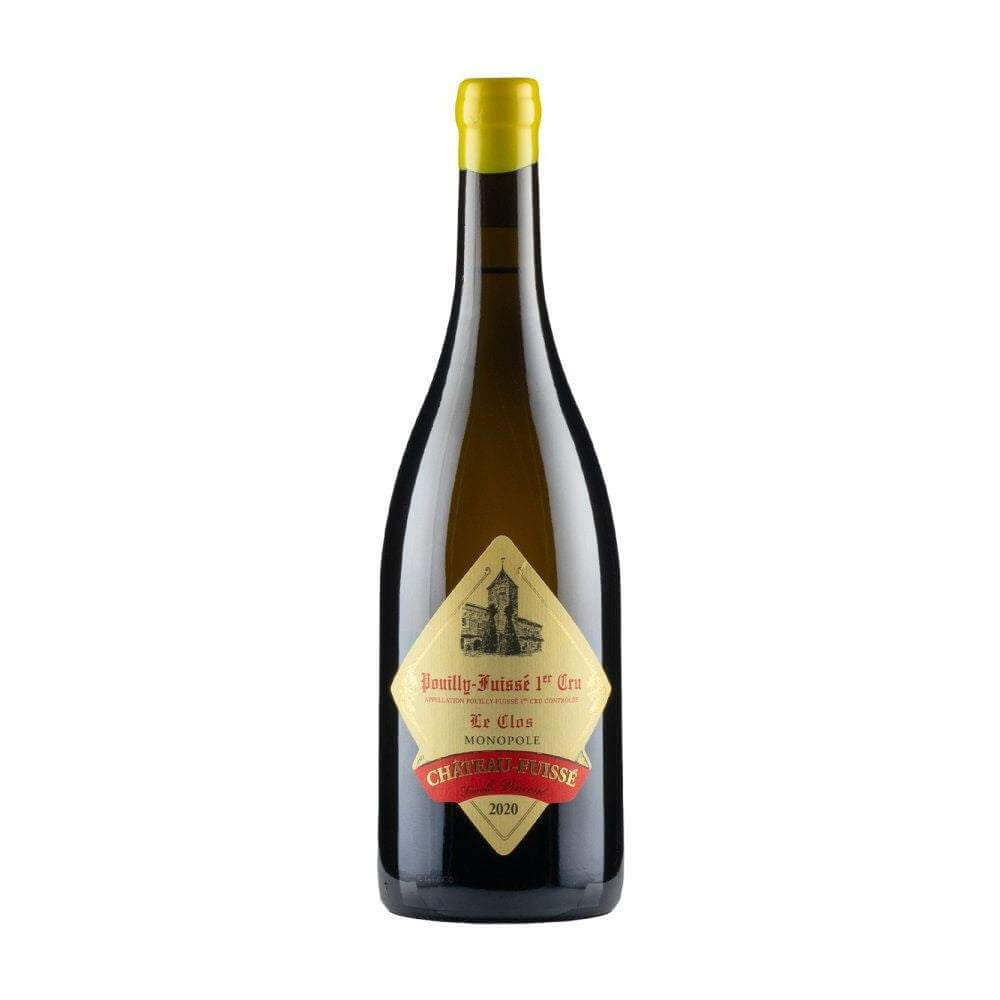 Pouilly Fuisse Le Clos Chateau Fuisse 2022 vintage wine bottle for online wine delivery in the UK.