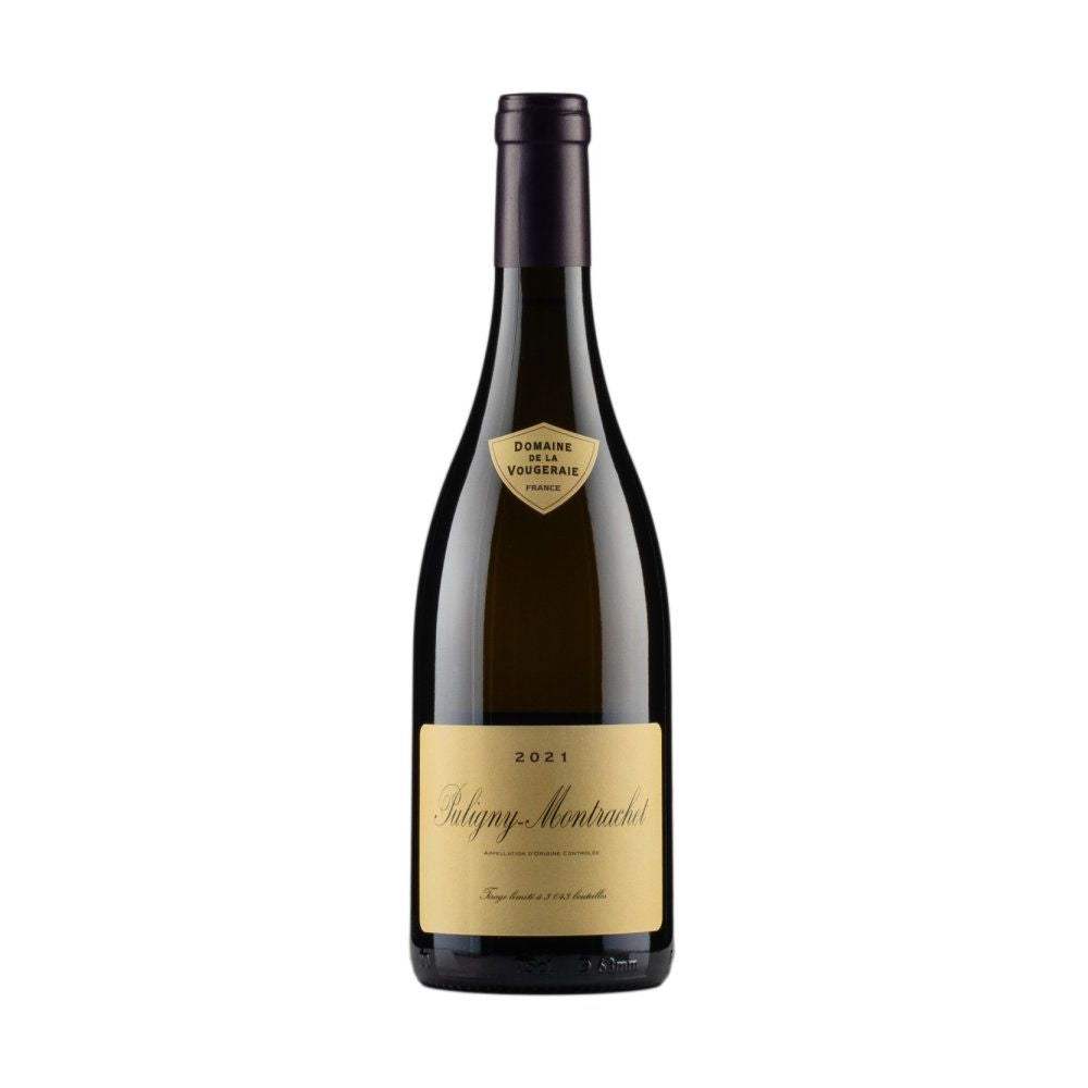 Puligny Montrachet Vougeraie 2021 wine bottle, perfect for wine delivery gifts in the UK and champagne gifts delivery.