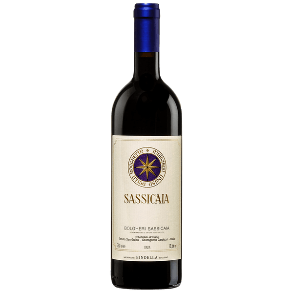 Sassicaia Tenuta San Guido 2014 75cl bottle, renowned vintage wine for delivery in UK and perfect wine gifts.