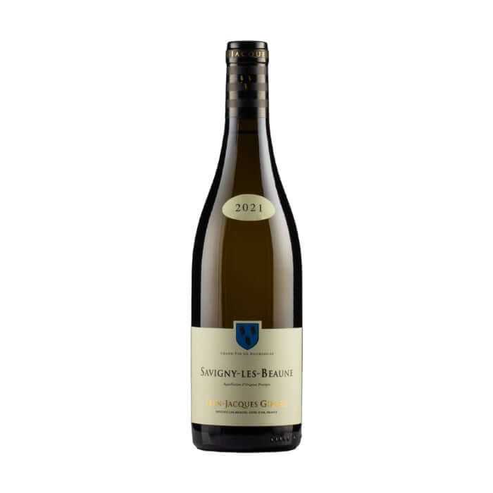 Savigny Les Beaune Blanc Jean Jacques Girard 2021 white wine bottle, available for wine delivery in the UK.