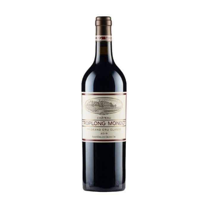 Chateau Troplong Mondot 2005 wine bottle, a Premier Grand Cru Classé from Saint-Émilion, Bordeaux. Wine delivery UK.