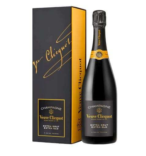 VCV Veuve Clicquot Extra Brut Extra Old presentation case 75cl
