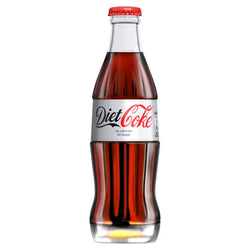 Coca Cola Diet Coke 24x 330ml Icon Glass Bottles