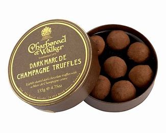 Charbonnel et Walker Dark Marc de Champagne Chocolate Truffles