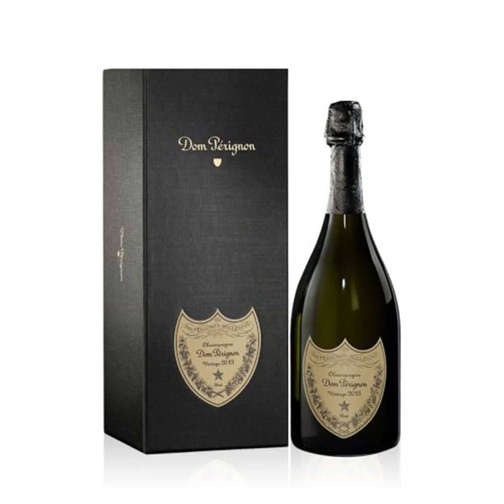 Dom Perignon Champagne 2013 in gift box, available for delivery in London and UK.