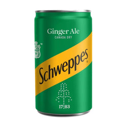 Schweppes Ginger Ale 24x 150ml Cans