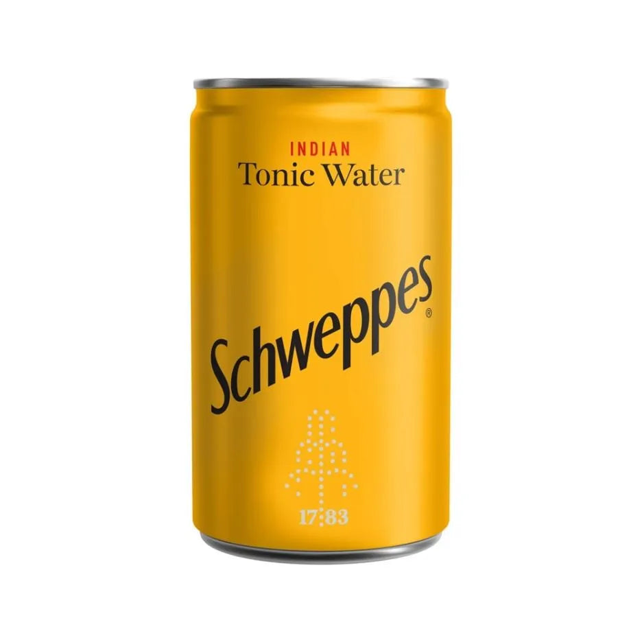 Schweppes Indian Tonic Water 24x 150ml Cans