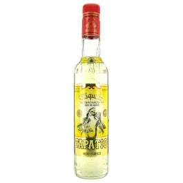 Bottle of Tapatio Reposado Tequila 50cl – pale golden tequila in a clear bottle with a red-accented label, aged in oak barrels.