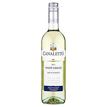Pinot Grigio Canaletto wine bottle, Italian white wine delivery in UK.