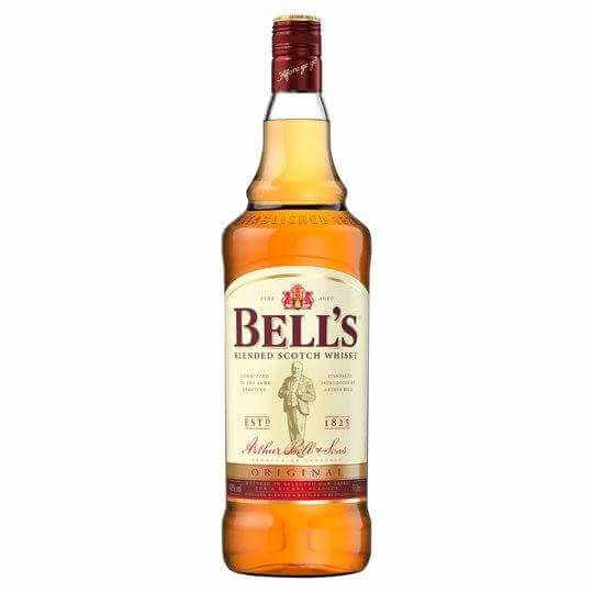 Bell's Whisky 1L bottle, blended Scotch whisky from Scotland.
