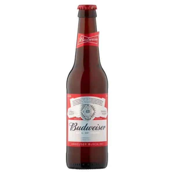 Budweiser Premium Lager 24x 330ml beers Drinks House 247 