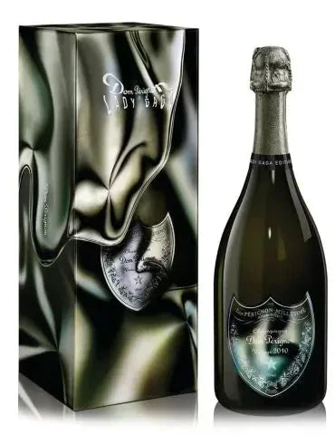Dom Pérignon Lady Gaga 2010 Vintage Champagne in gift box, 75cl bottle.