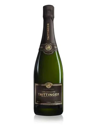 Taittinger Brut Millesime Vintage 2015 Champagne bottle, 75cl, premium French champagne.