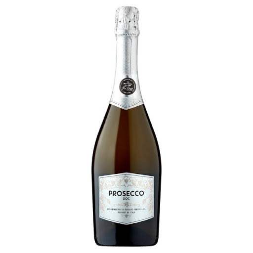 San Vito Prosecco 75cl bottle with crisp, citrus flavor, ideal for appetizers and Mimosas.